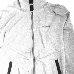 Columbia men's XL zip up sweatshirt gray hoody